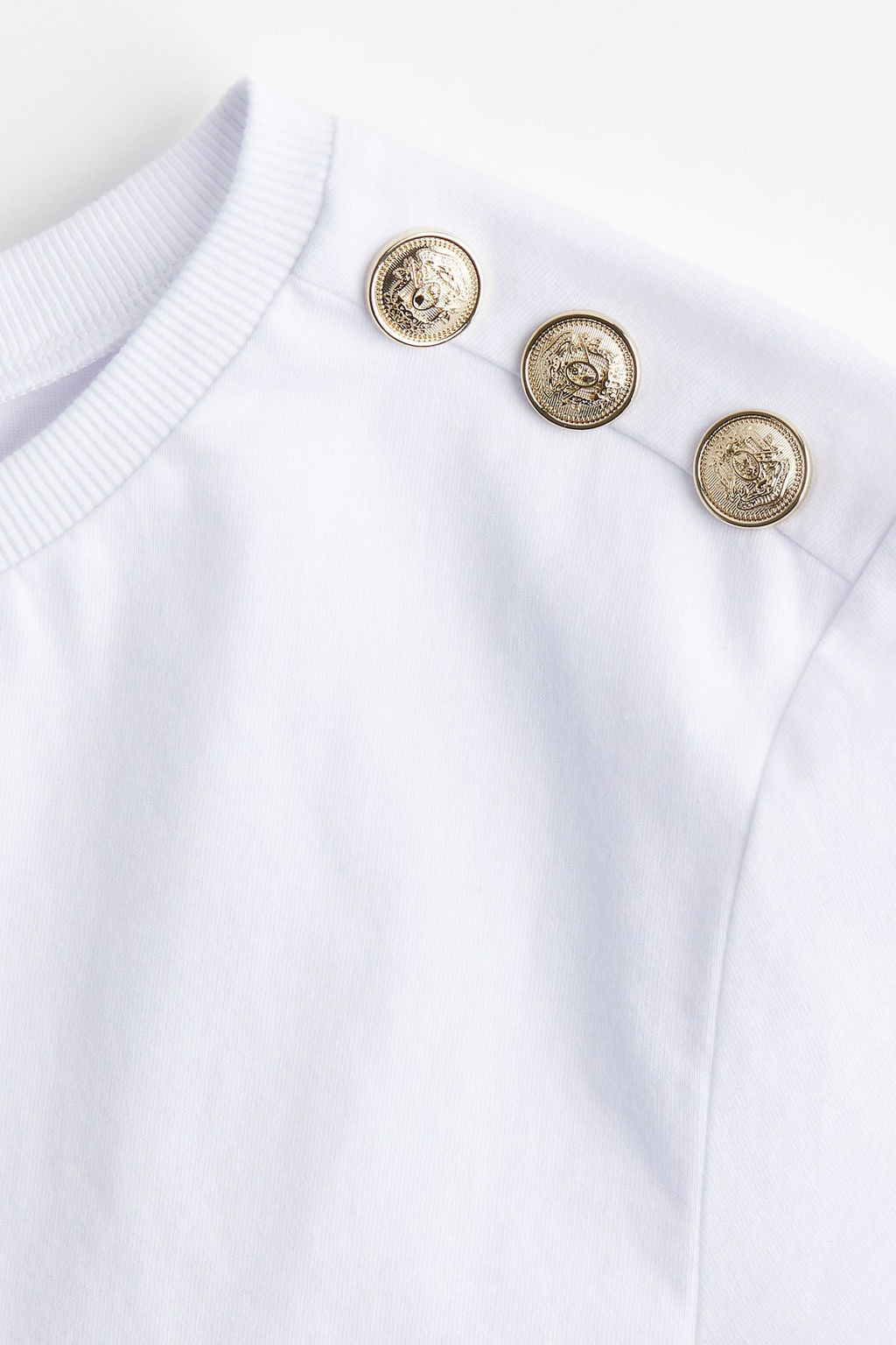 Camiseta con detalle de botones - H&m фото 5