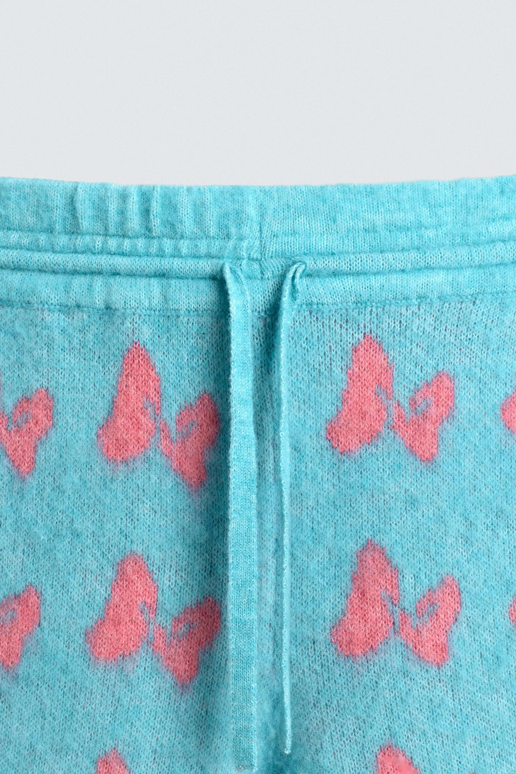 INTARSIA KNIT TROUSERS WITH TIES HARRY LAMBERT FOR ZARA X DISNEY  фото 4