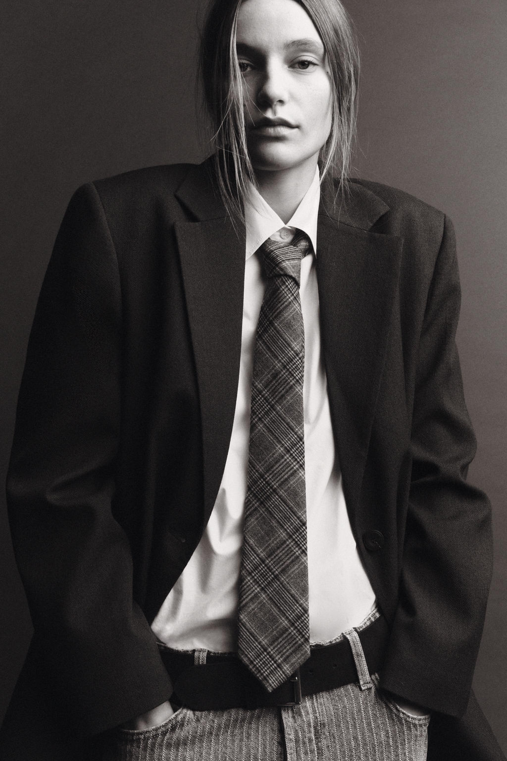 OVERSIZED WOOL BLAZER ZW COLLECTION - Zara фото 6
