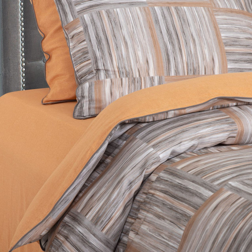 Постельное белье Кайл (велюр) 2 сп. с Евро/Пододеяльник (молния): 1 шт. - 215*175; Простыня: 1 шт. - 240*240; Наволочка (с кантом): 2 шт. - 70*70; Наволочка (с кантом): 2 шт. - 50*70; Велюр - Арт элегант фото 4