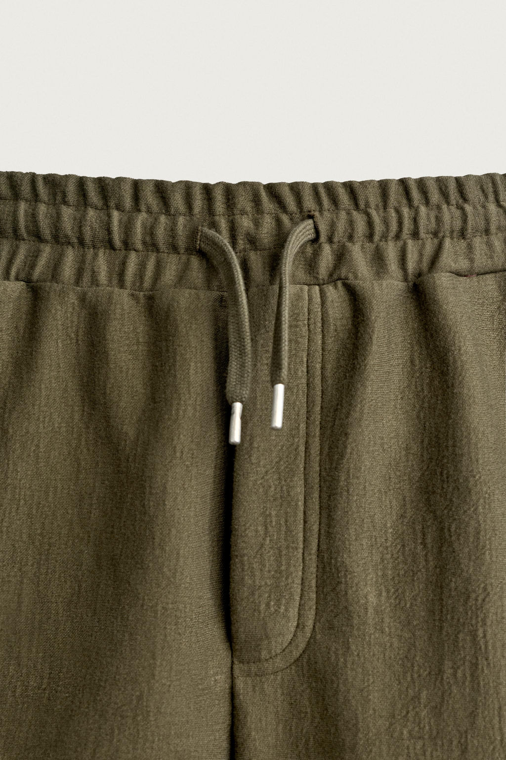 BERMUDA JOGGER ESTRUCTURA / Khaki - Zara фото 8