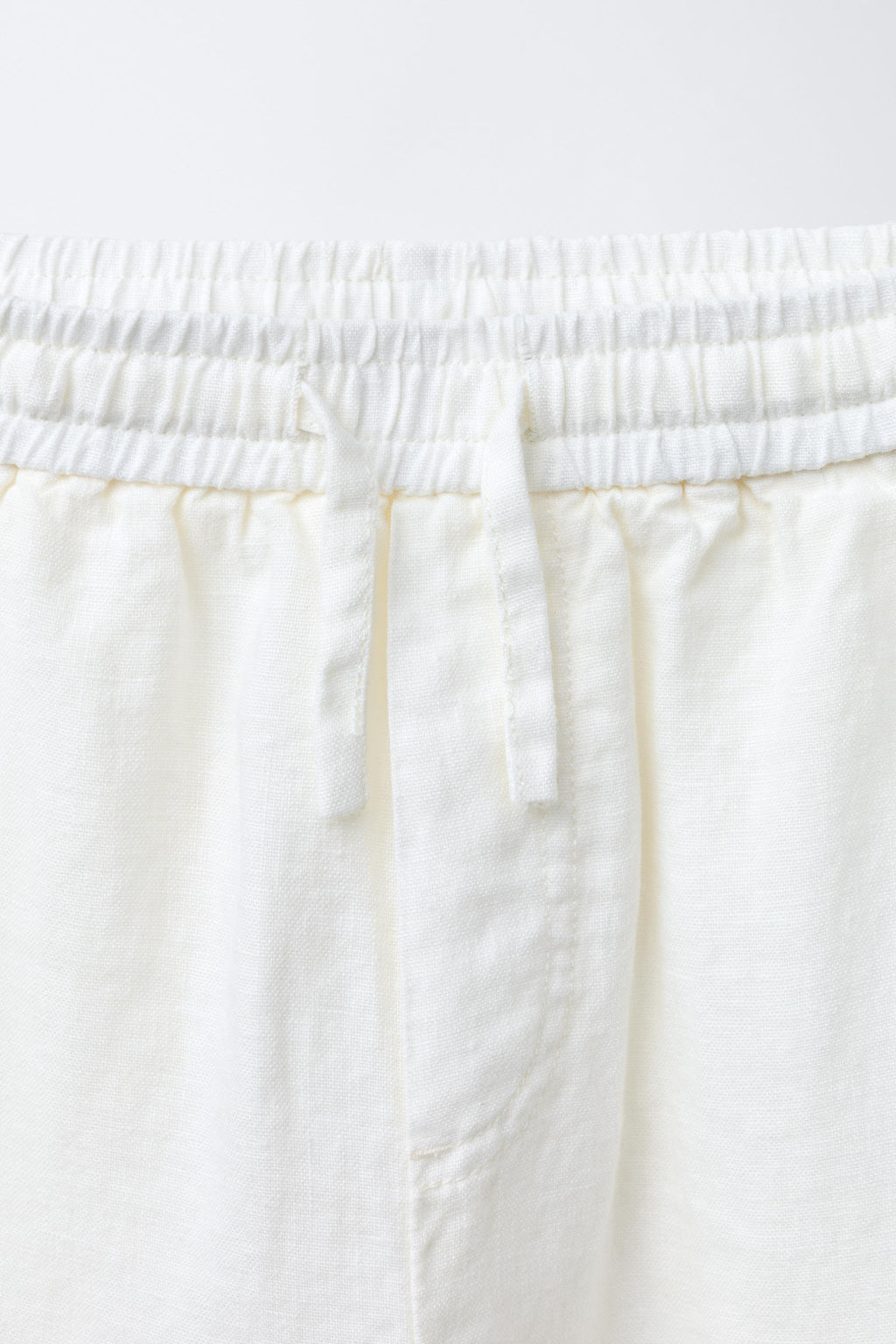 PANTAL?N STRAIGHT 100% LINO / Crudo medio - Zara фото 3