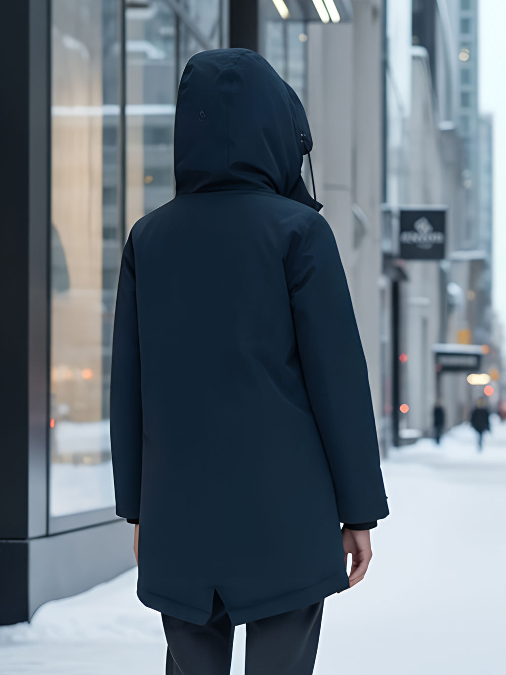 Парка зимняя ДО МИНУС 30 ,мембрана, MTFORCE , темно-синего цвета фото 30