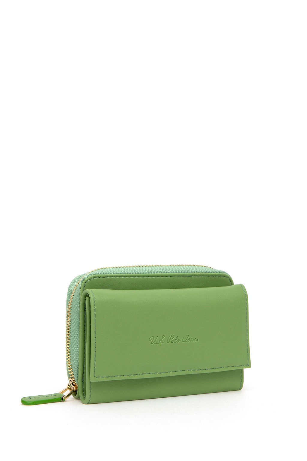 Женский зеленый кошелек - U.s. polo assn фото 2