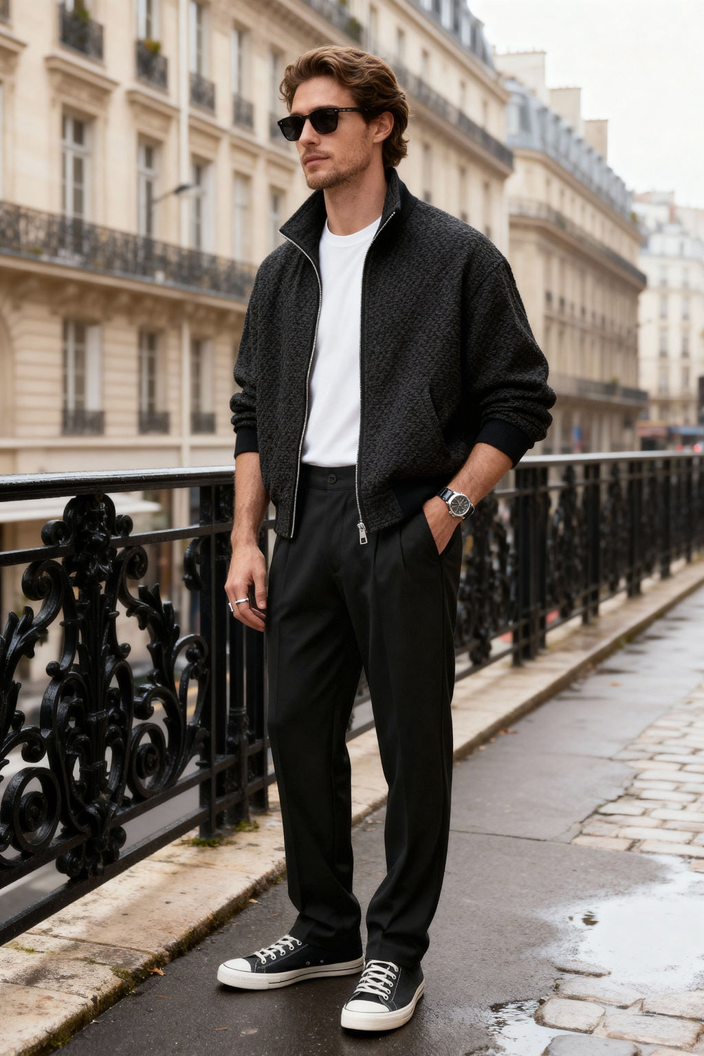 TRENDYOL MAN Siyah Pileli Klasik Baggy Fit Kumas Pantolon TMNSS24PL00024 - Trendyolmilla фото 106