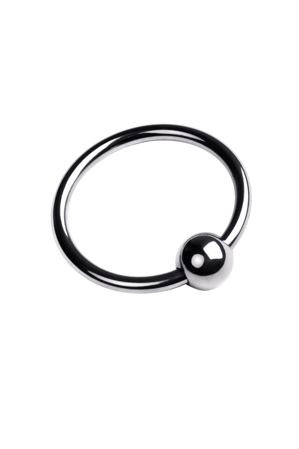 Кольцо под головку пениса Metal by TOYFA, серебряное, 3 см