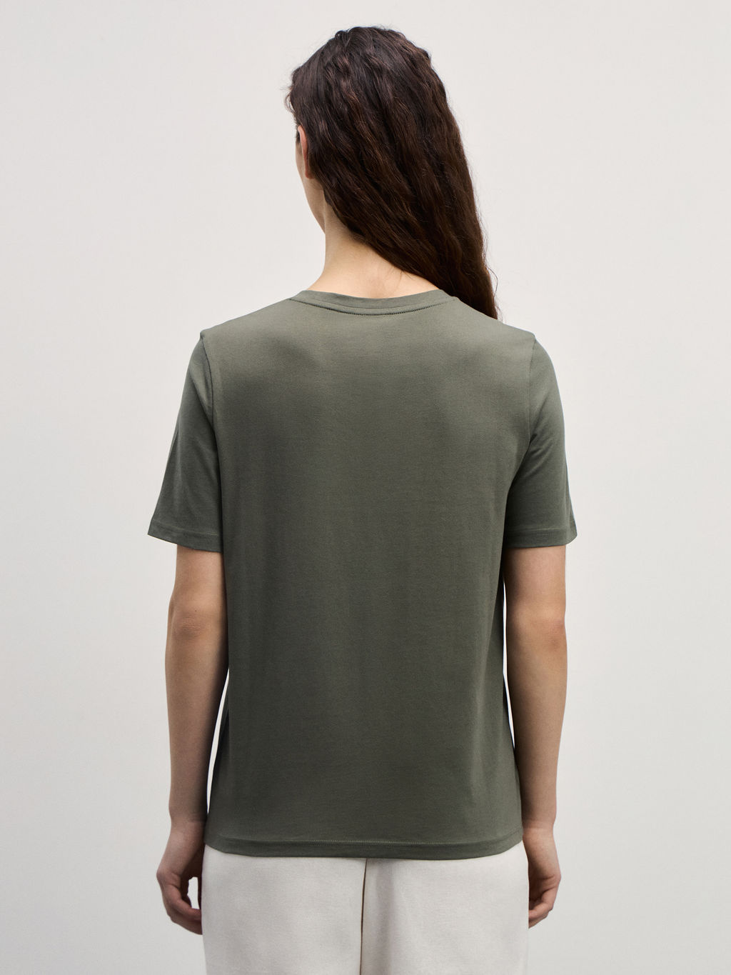 Футболка из хлопка W_REGULAR1-13/ Zarina фото 6