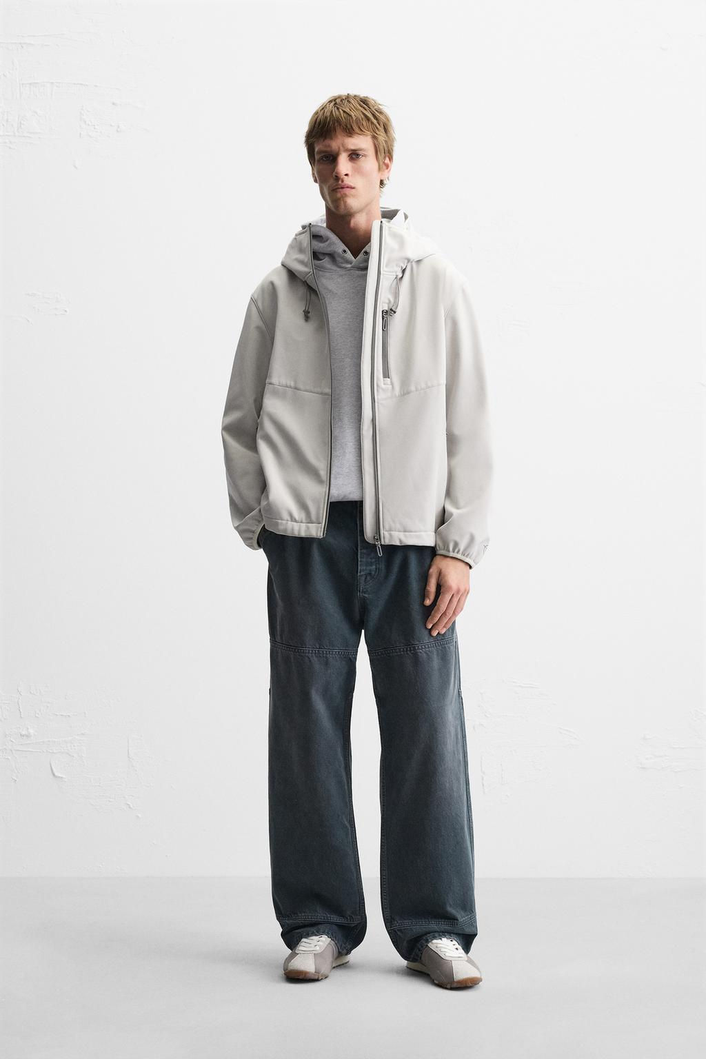 HOODED TECHNICAL JACKET - Zara фото 11