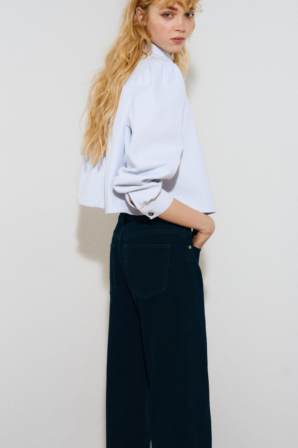 Wide High Waist Jeans - H&m фото 21