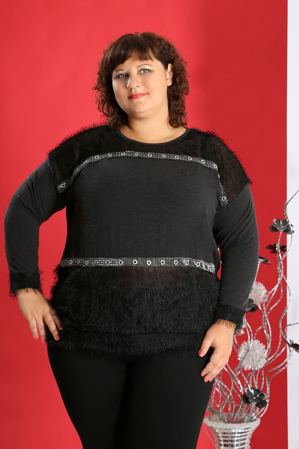 Блузка женская Турция plus size