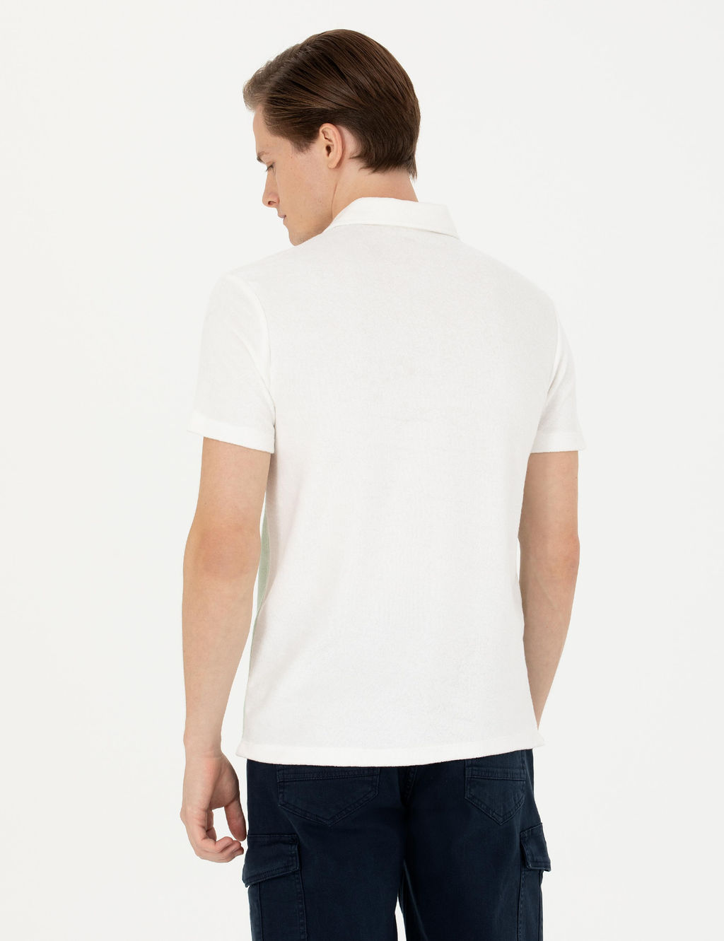 Ye_il Slim Fit Polo Yaka T-shirt