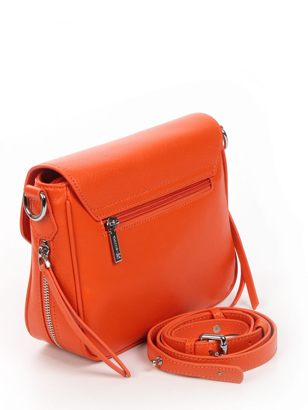 LACCOMA сумка АУ4636-оранжевый натуральная кожа хлопок