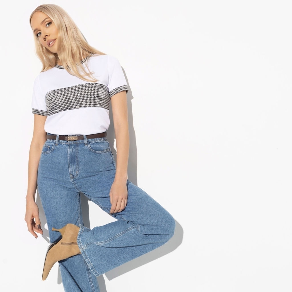 Футболка из трикотажа, Неповторимая ты (white) - Charutti фото 2