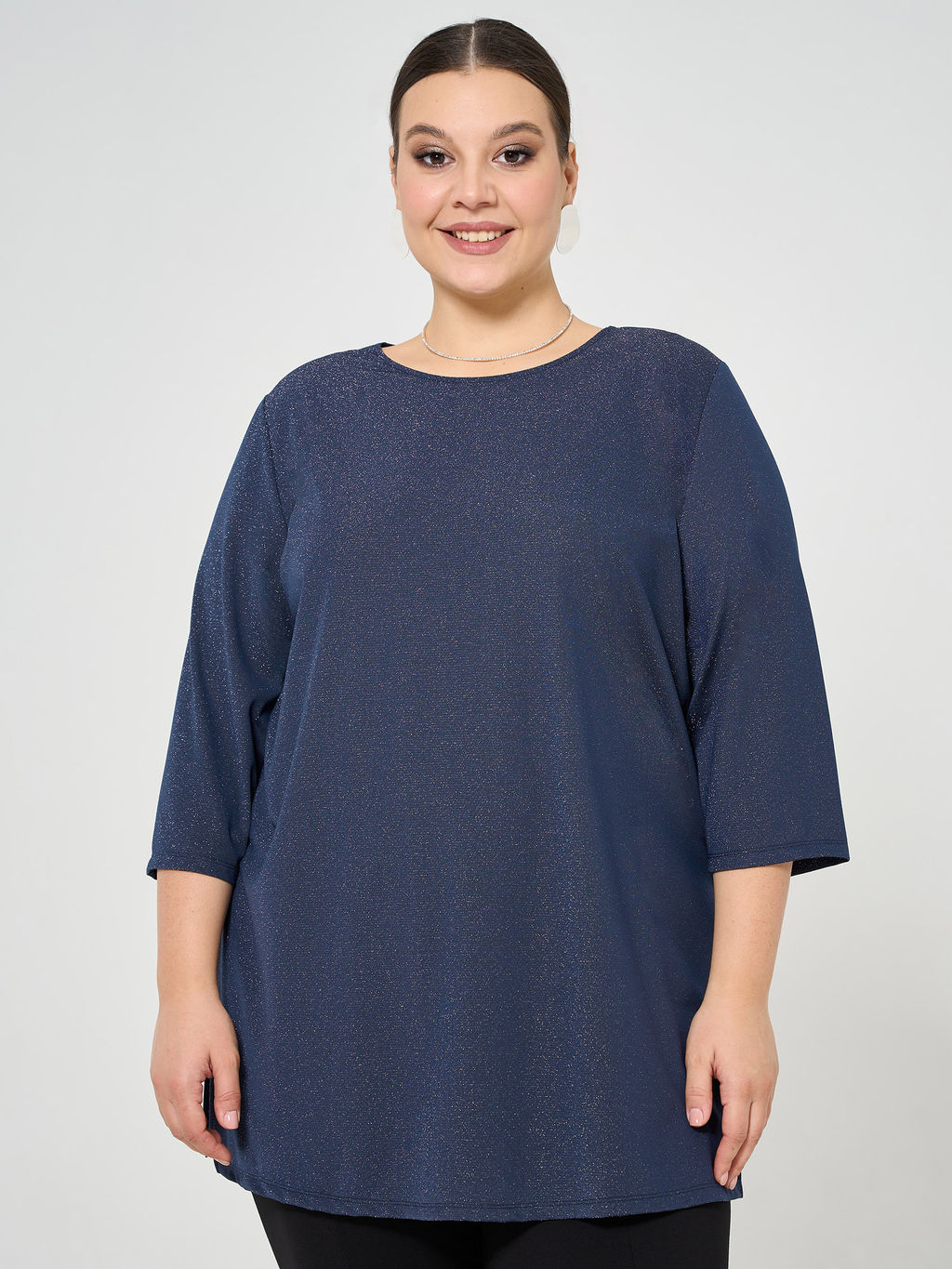 Джемпер 0042-11 сапфирово-синий