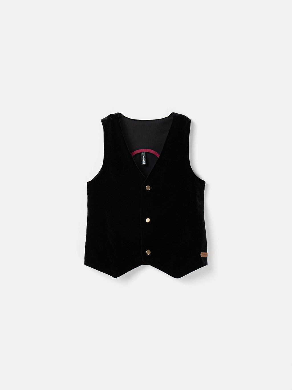 Жилет бархатный Уголь