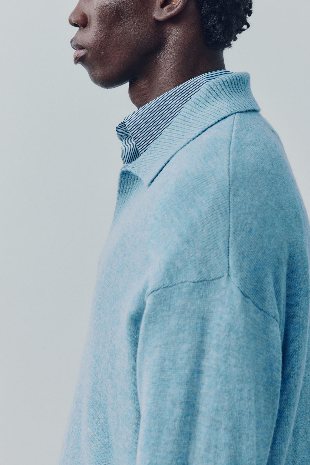 Wool-blend polo jumper - H&m фото 8