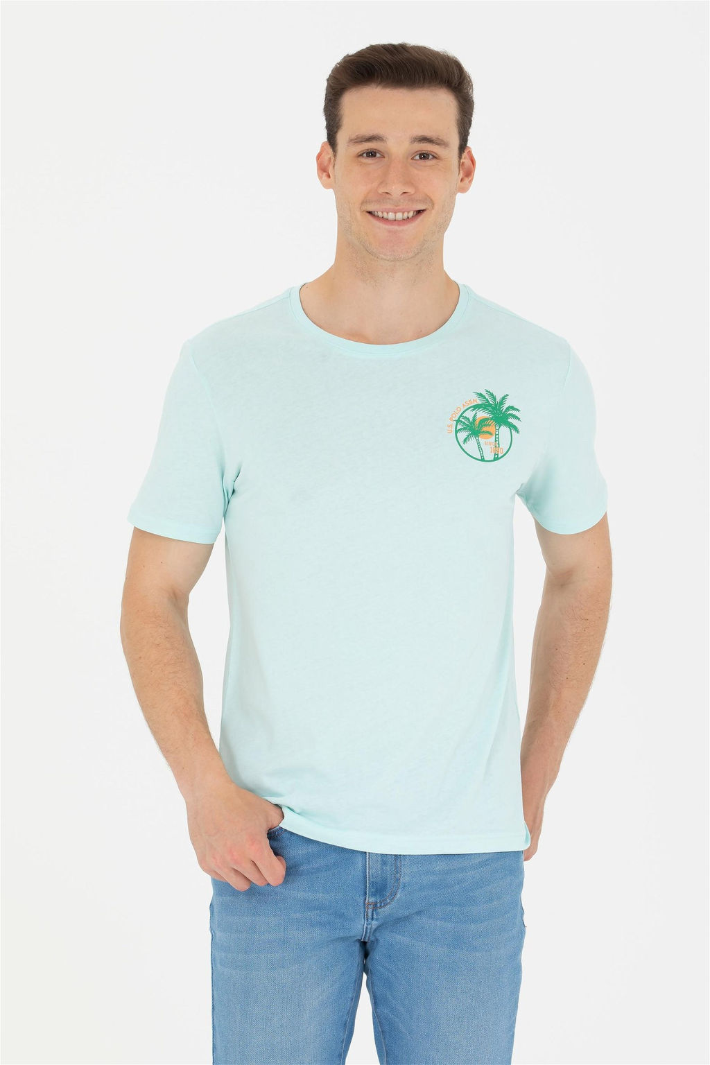 U. S. Polo Assn Мужская футболка Nil с круглым вырезом - U.s. polo assn фото 8