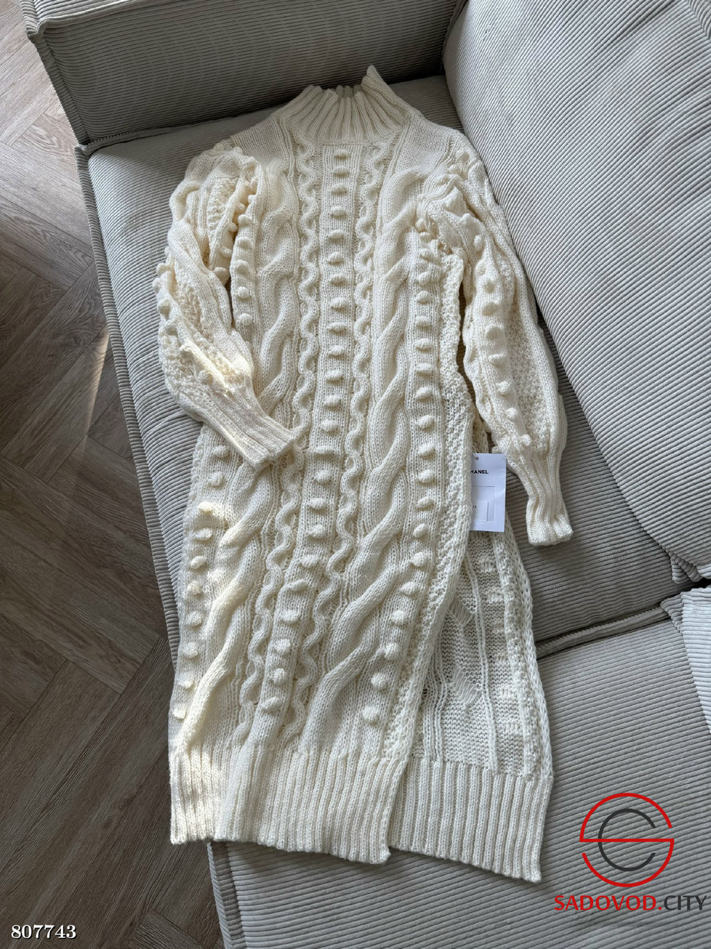 Вязаное платье женское с горлом - Bruno фото 6