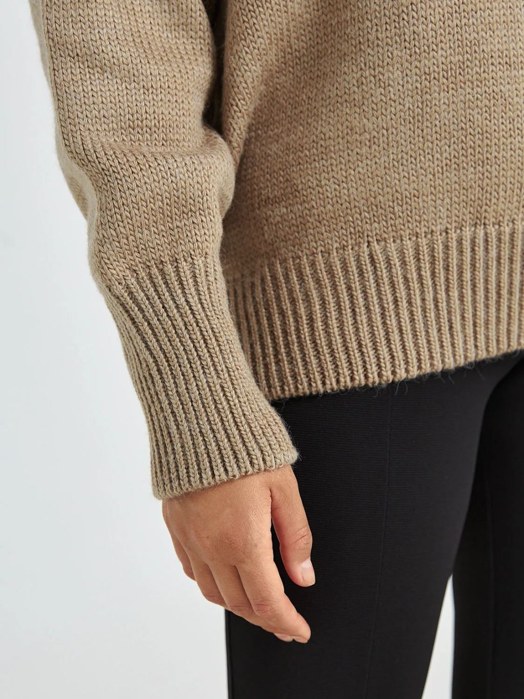 JETTY Джемпер вязаный свитер с горлом  фото 10