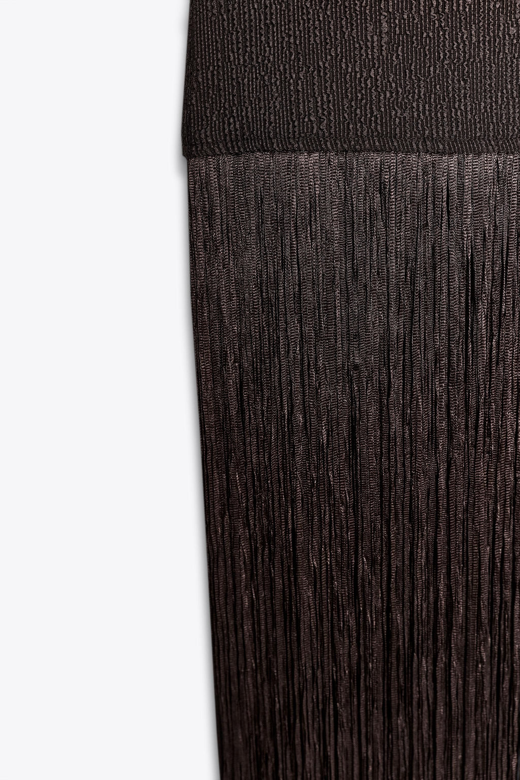 FRINGED FITTED DRESS - Zara фото 10