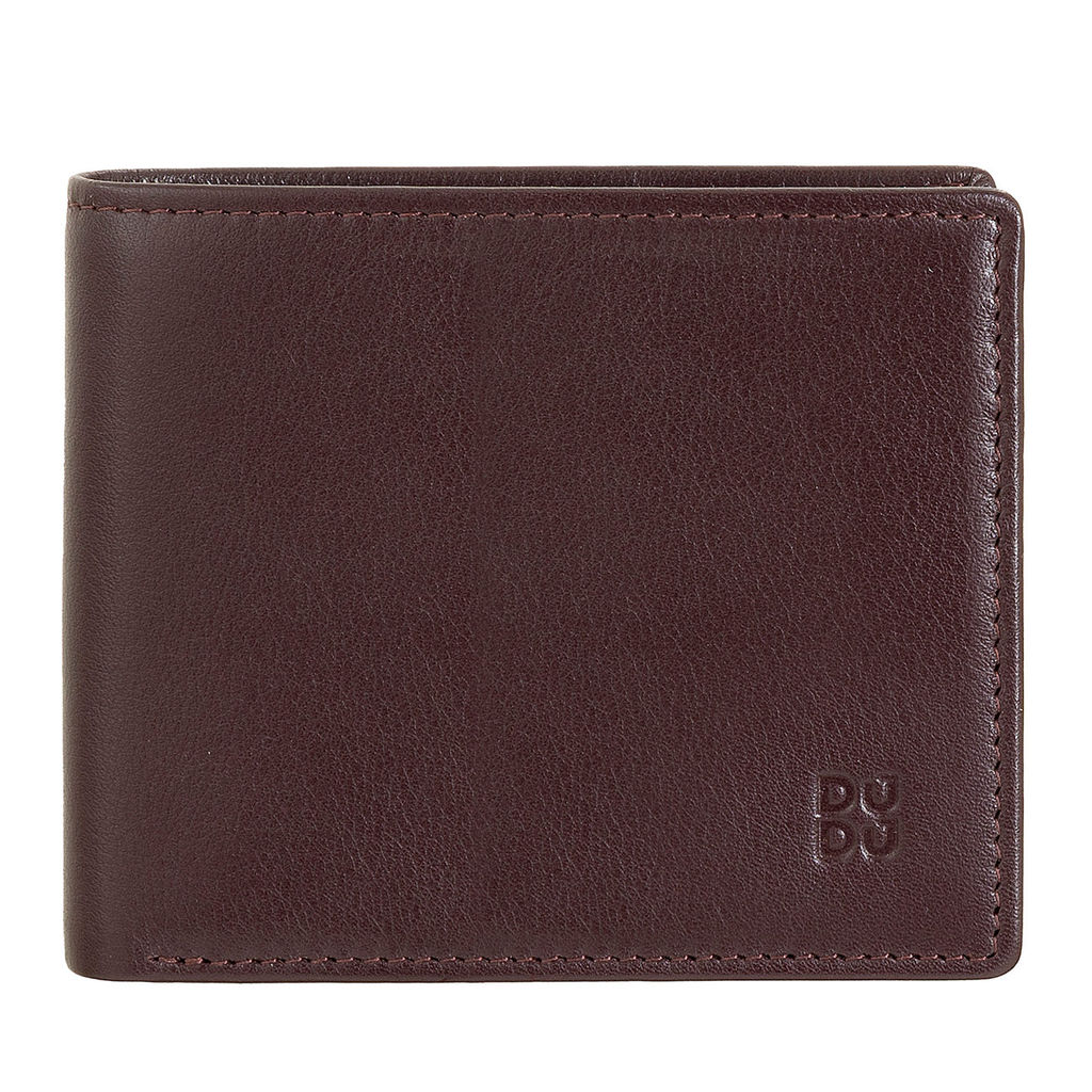 Итальянский мужской кошелек DuDu серии Tullio | темно-бордовый - Dudubags фото 3