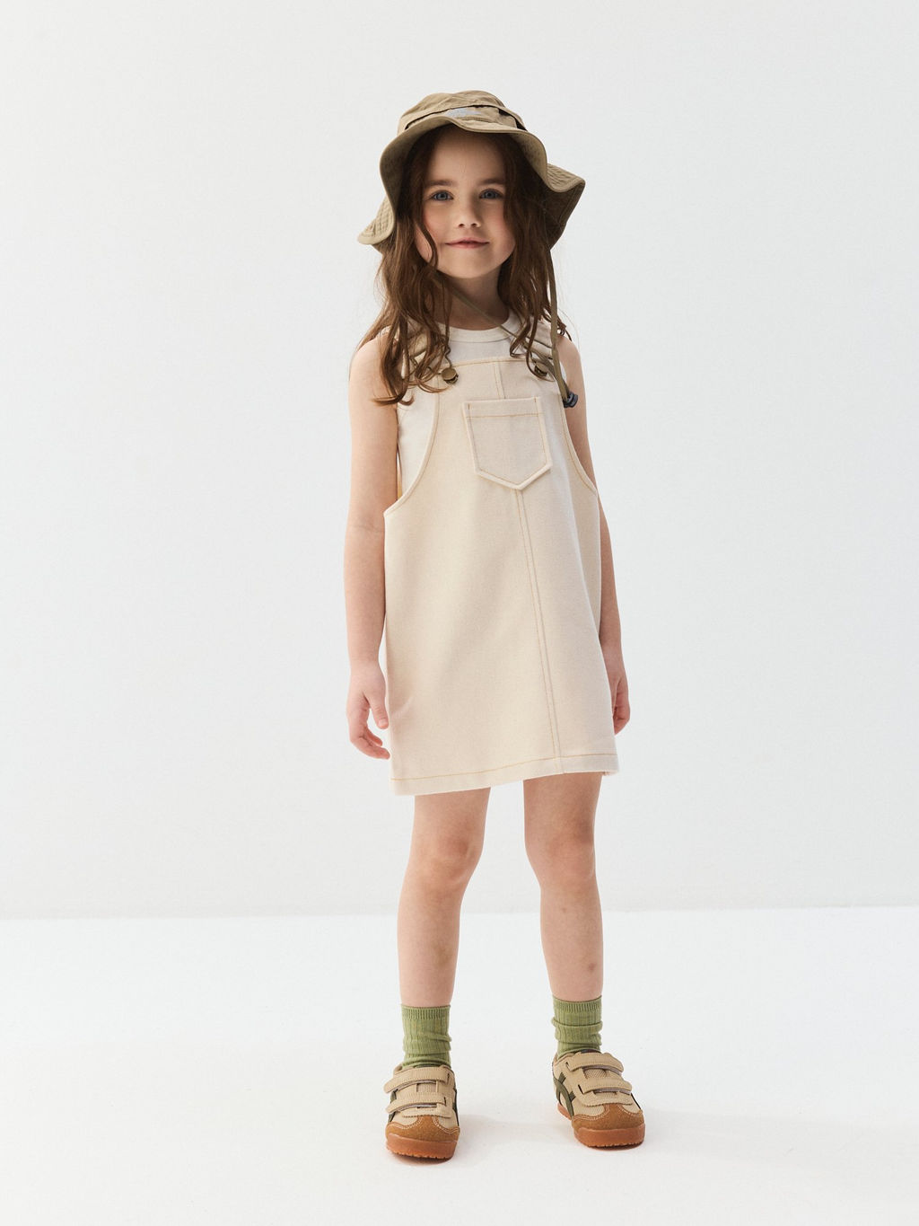 Сарафан из габардина "Лён"