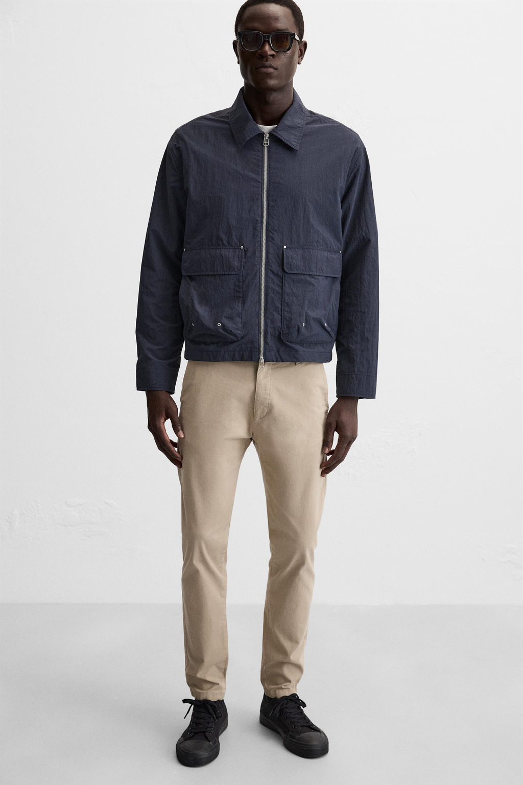 SKINNY FIT CHINO TROUSERS - Zara фото 5