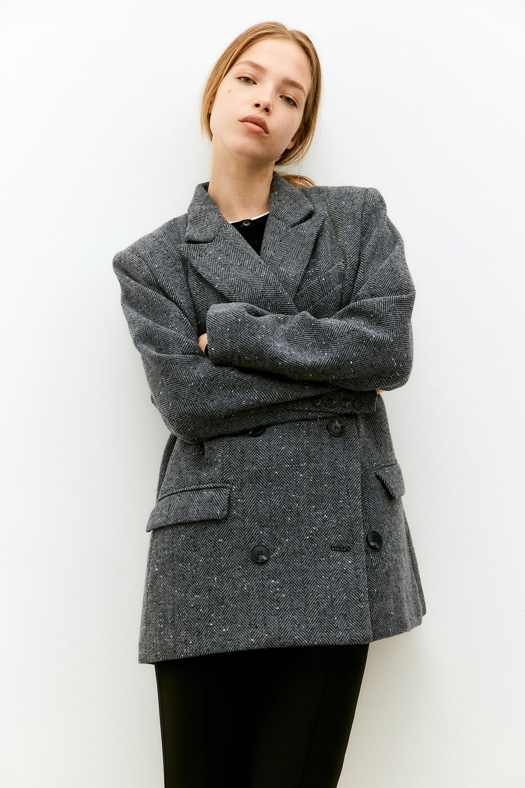 Americana de doble botonadura - H&m фото 4