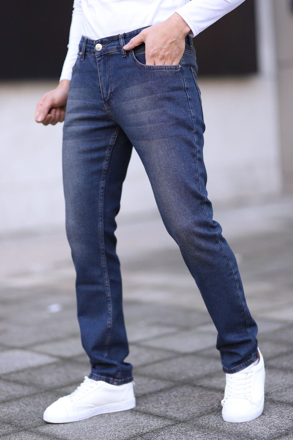 TRENDYOL MAN Siyah Regular Esnek Kumas Jeans Kot Pantolon TMNSS25JE00001 - Trendyolmilla фото 22