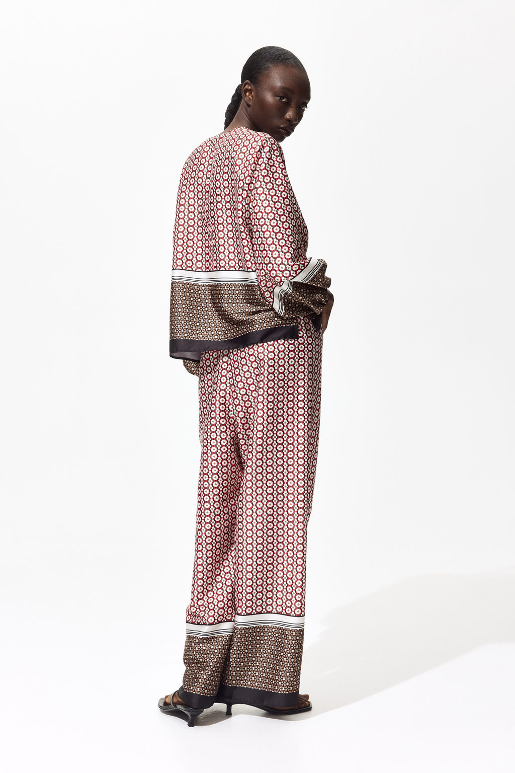 Pantal?n con cord?n de ajuste - H&m фото 6