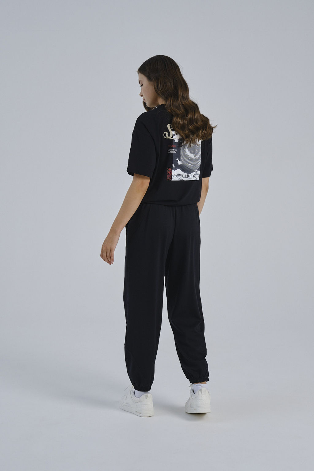 Брюки трикотажные Черный