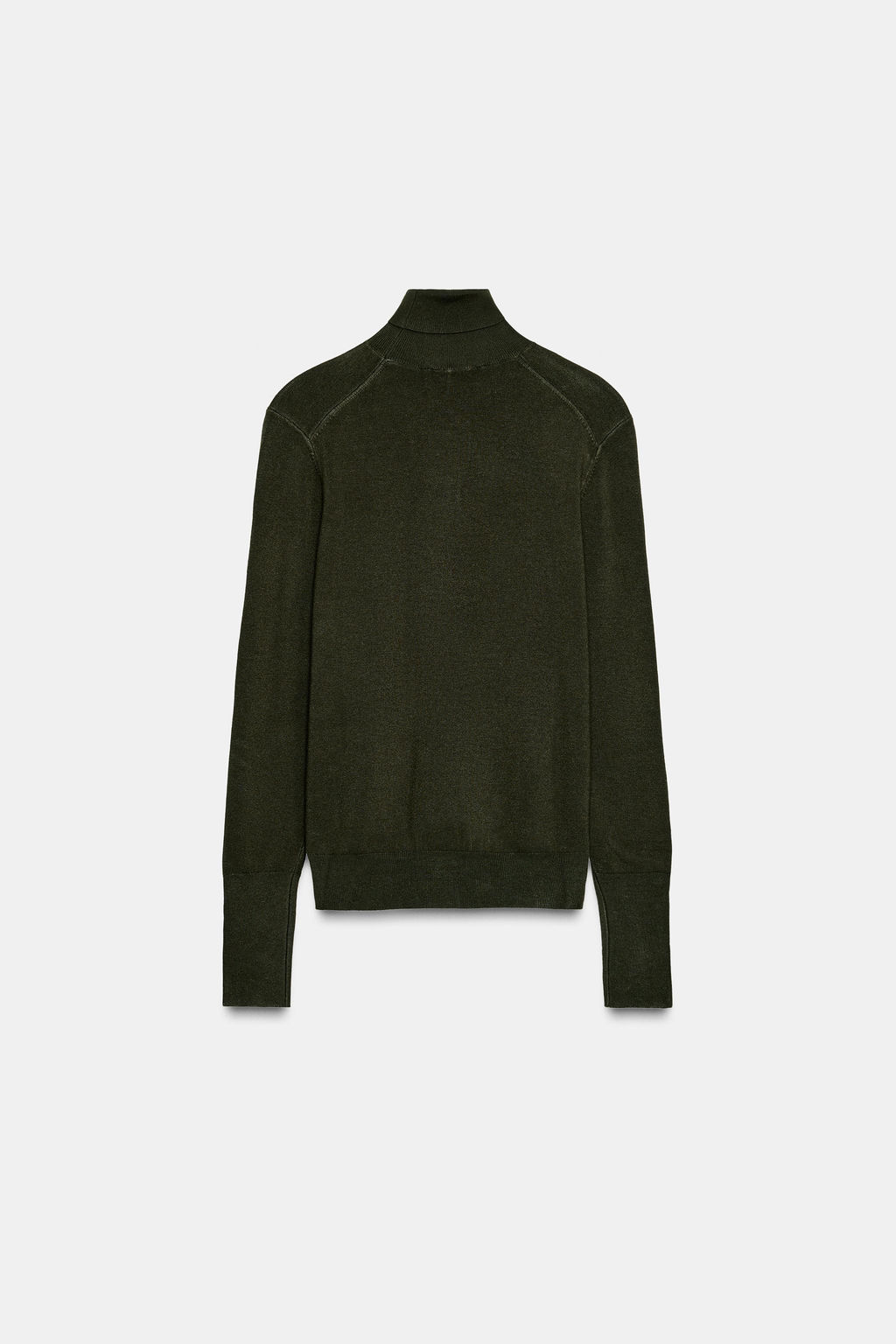 BASIC PLAIN KNIT JUMPER - Zara фото 17