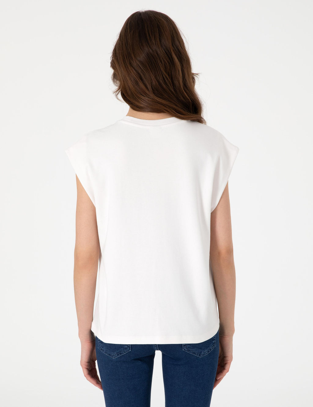 Beyaz Comfort Fit Ti__rt