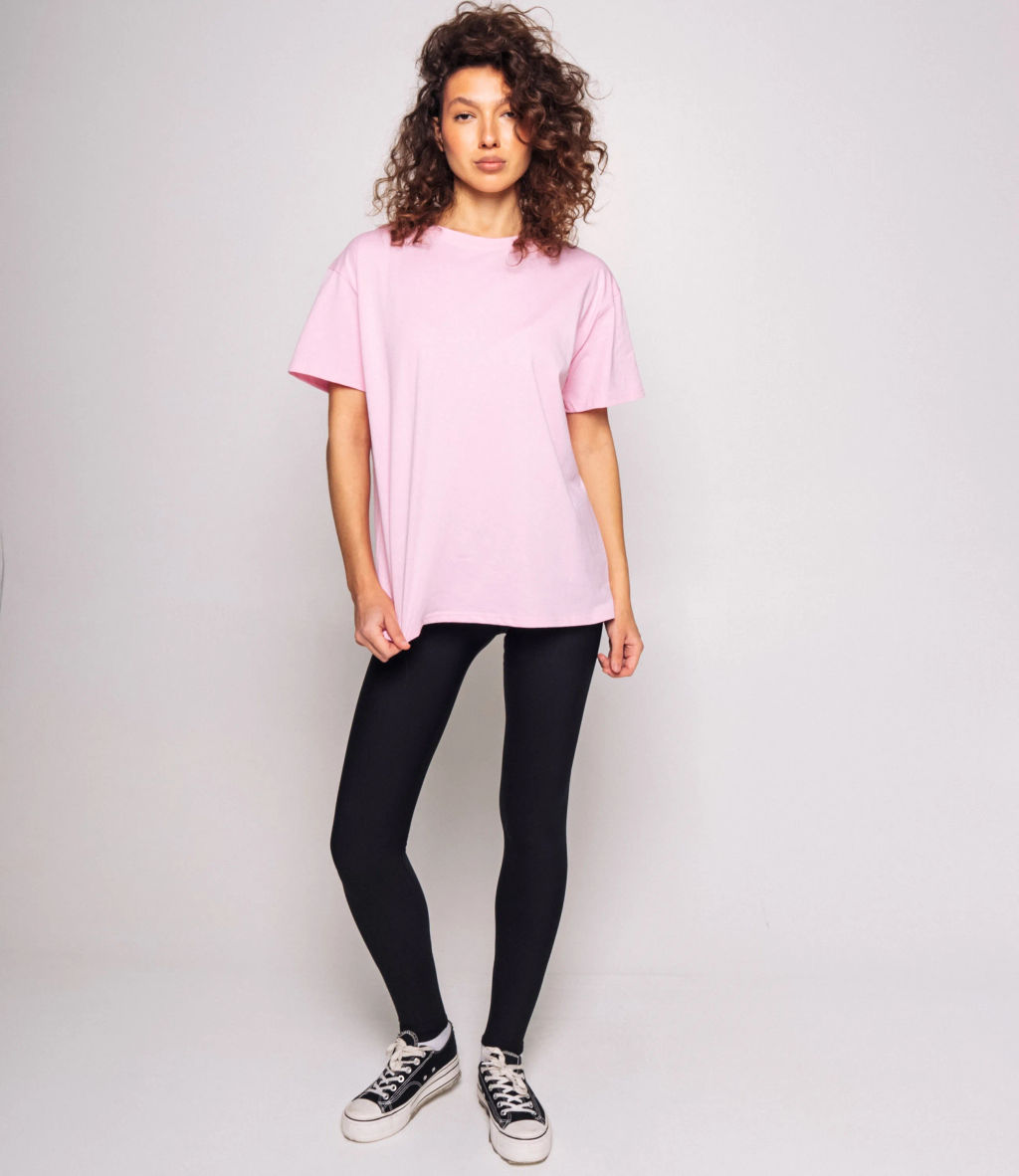 Футболка #КТ555 (1), розовый