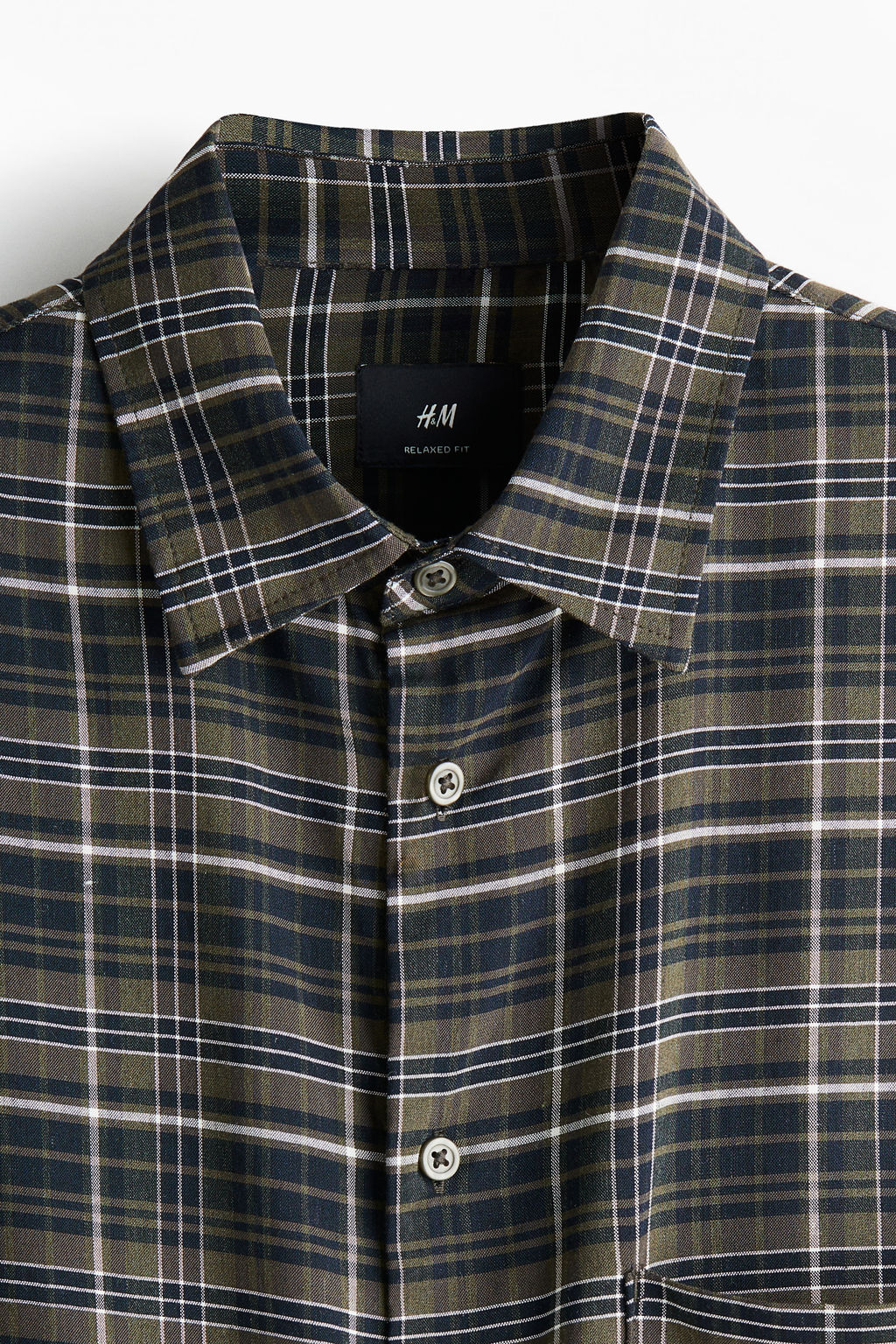 Camisa Relaxed Fit - H&m фото 7