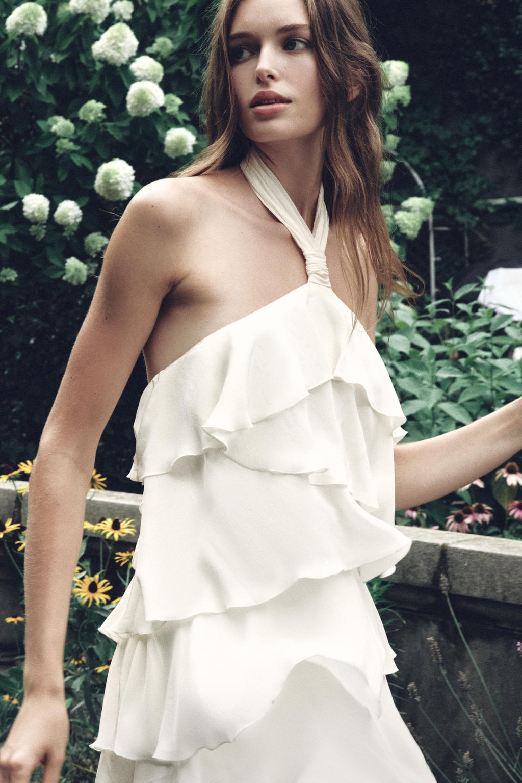 RUFFLED MINI DRESS - Zara фото 9
