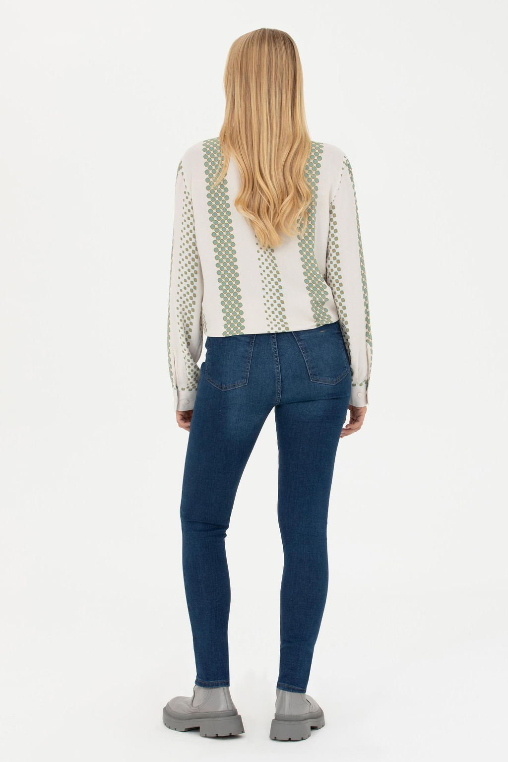 Женские темно-синие джинсовые брюки - U.s. polo assn фото 18