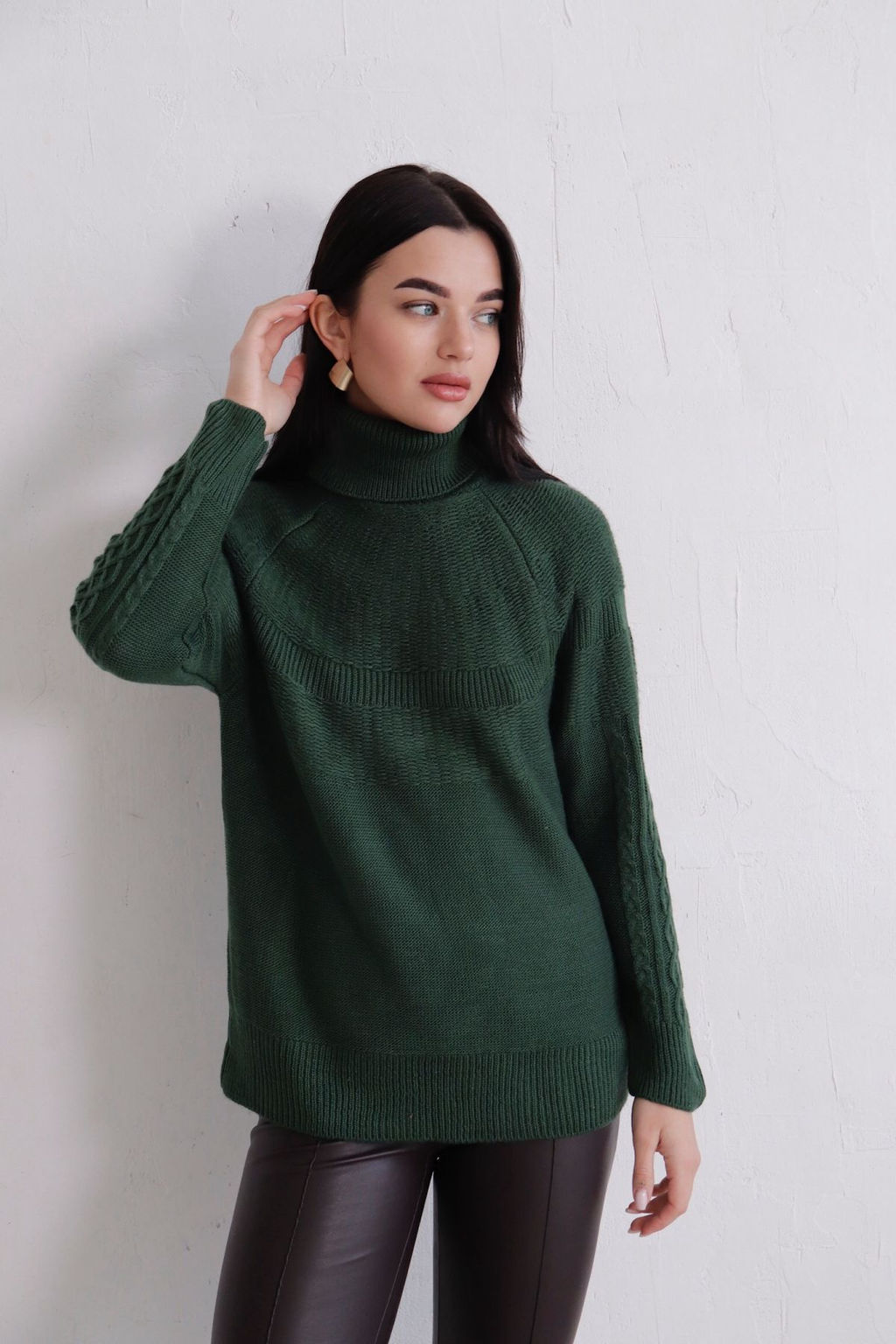 10649 Свитер изумрудный - Martichelli фото 21