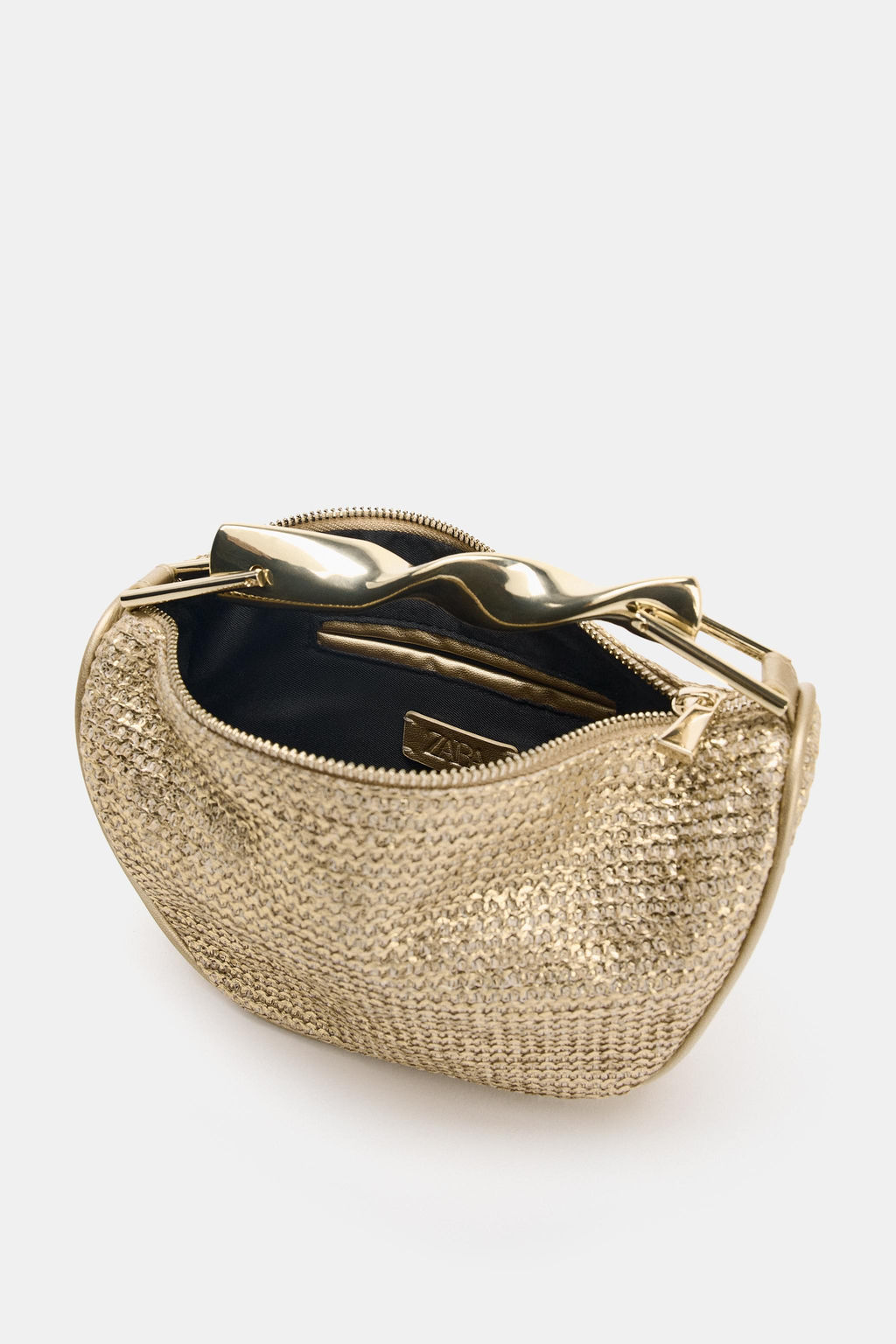 MINI BAG WITH METAL HANDLE - Zara фото 4