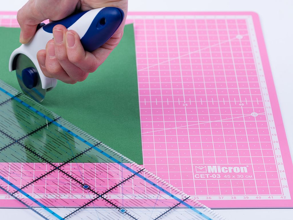 Micron CET-03 Коврик (мат) для резки двусторонний полипропилен термоэластопласт 45 см х 30 см в пакете формат А3