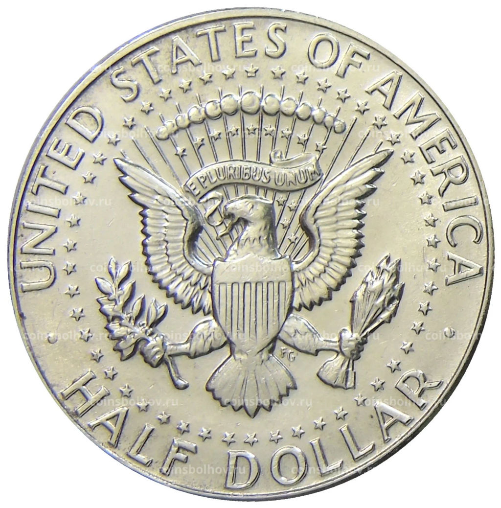 1/2 доллара (50 центов) 1968 года D США