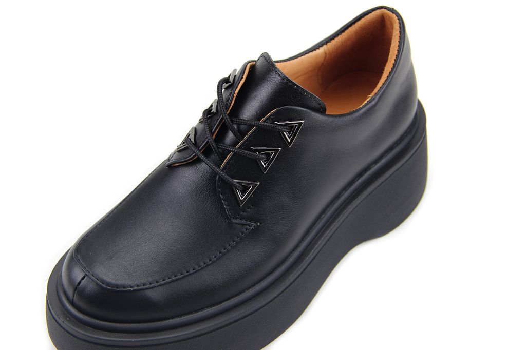 Туфли полуботинки EDART 202.261bl. black