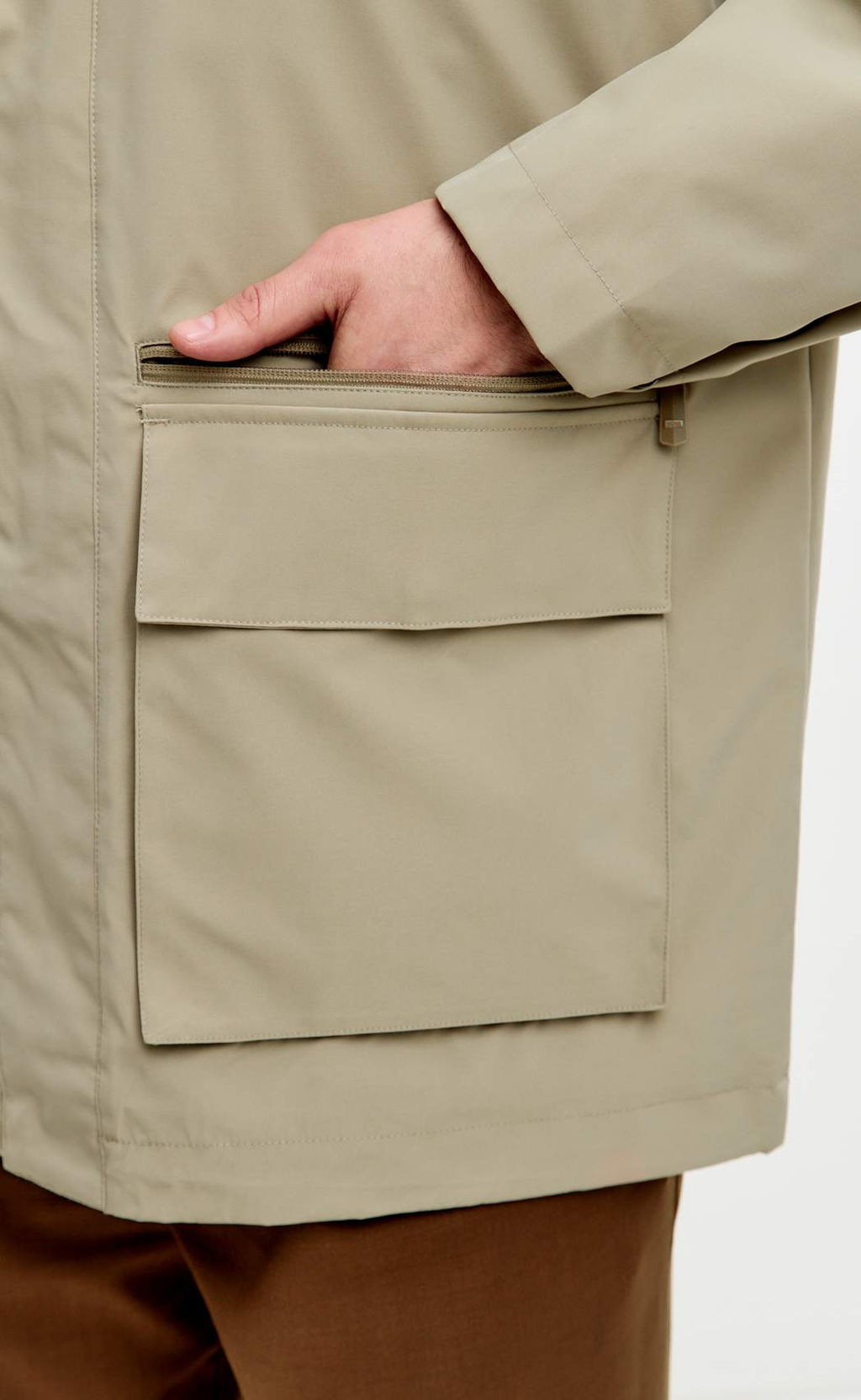 Ветровка F611-1317 d.beige - Fine joyce фото 6