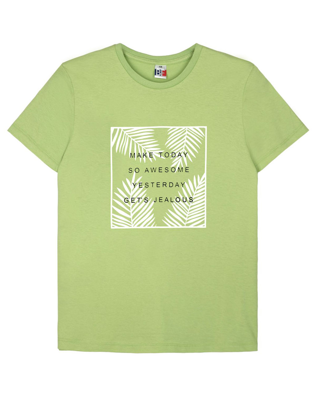 Футболка женская 5312 Нежно-зеленый* 420 Be Friends  фото 2