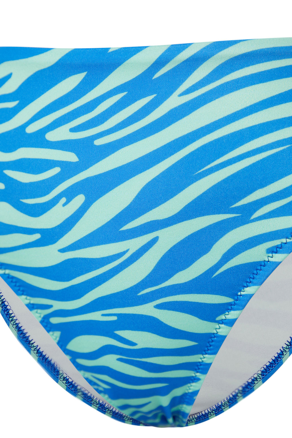 Zebra Desenli Yuksek Bel Regular Bikini Alt? TBESS21BA0320