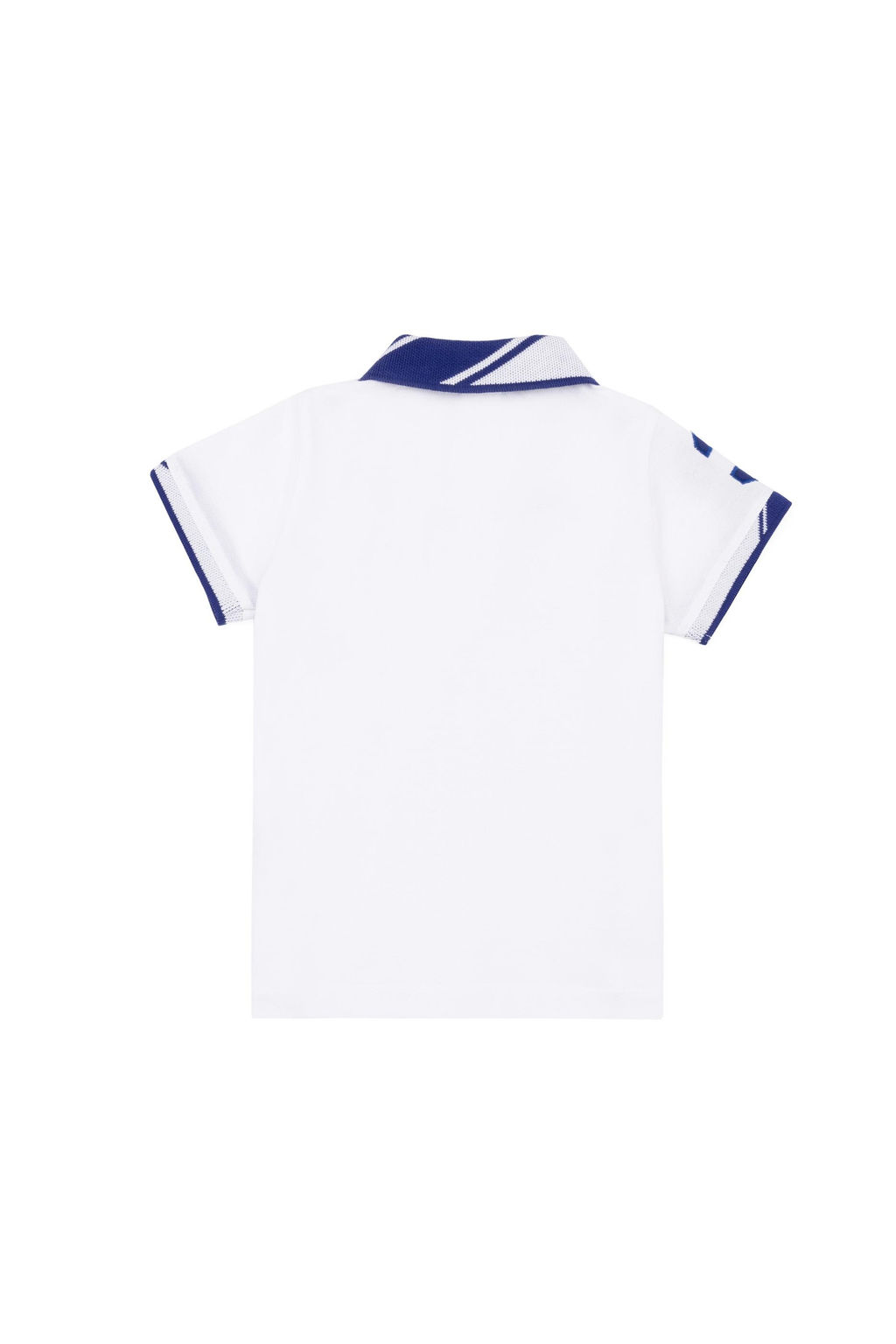 Белая футболка с воротником-поло для маленьких мальчиков Неожиданная скидка в корзине - U.s. polo assn фото 3