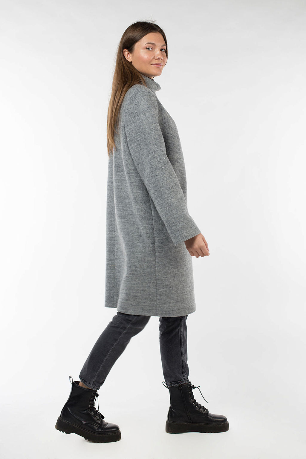 Пальто женское демисезонное - El podio фото 3