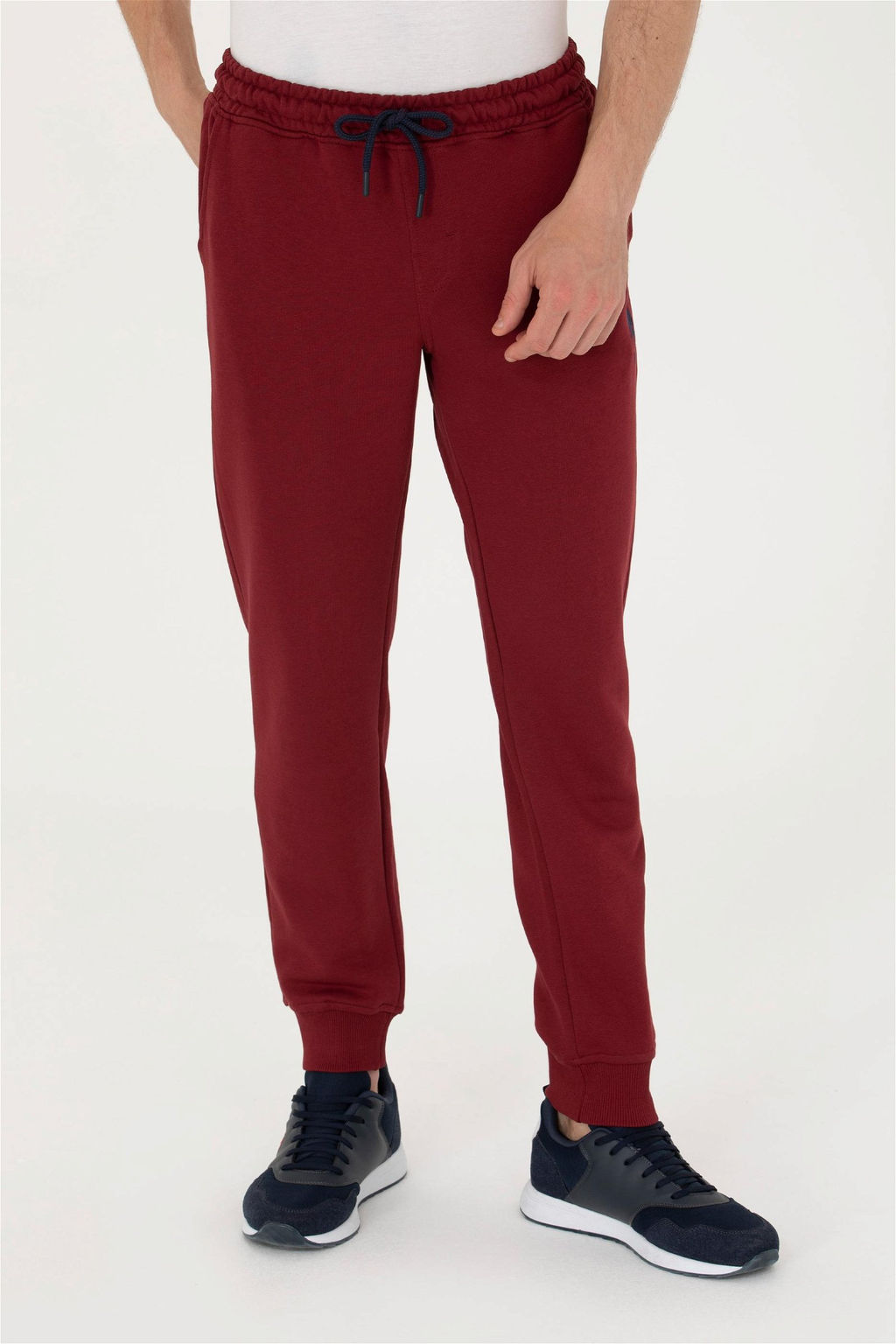 Мужские бордовые спортивные штаны - U.s. polo assn фото 2