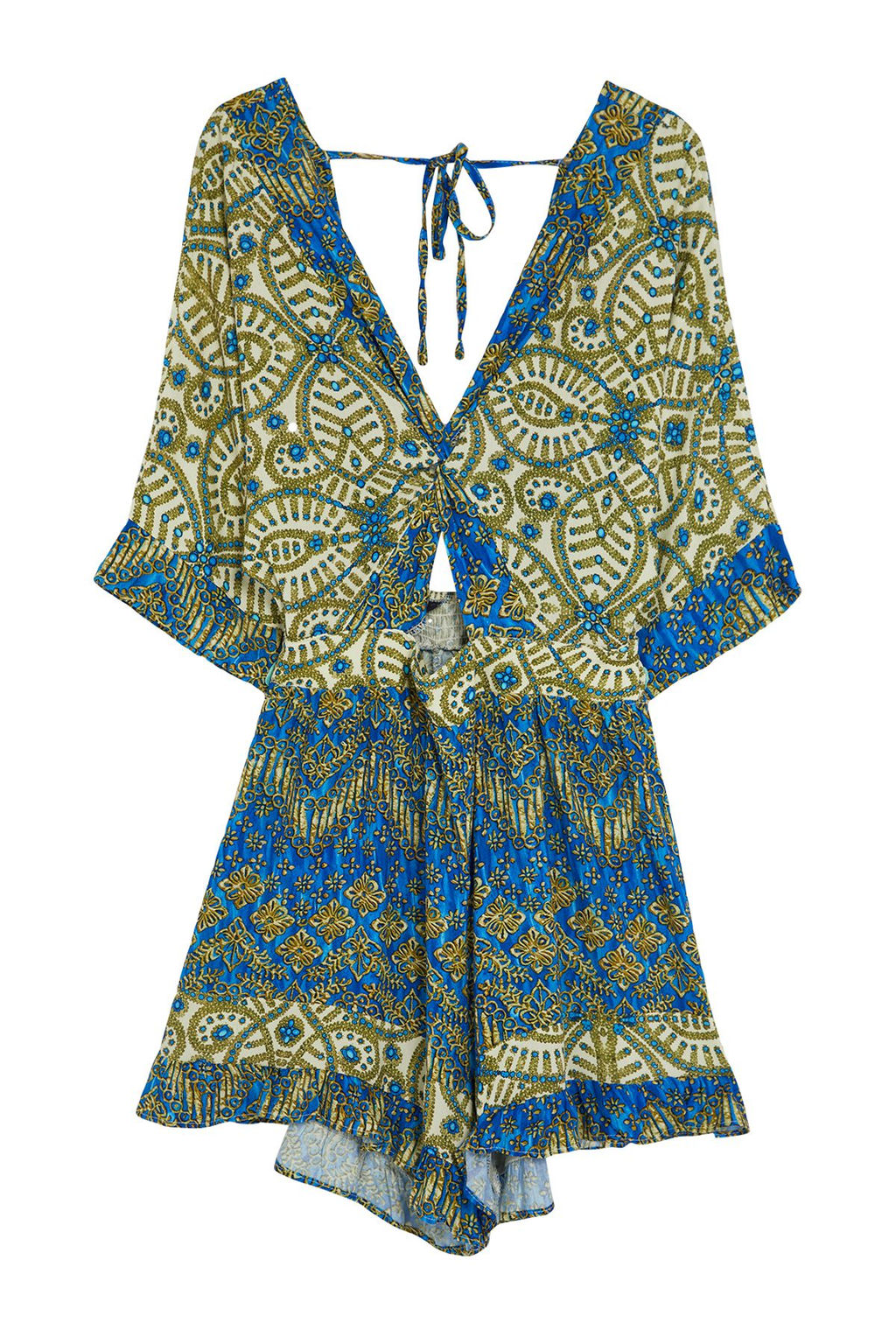 Etnik Desenli Dokuma Cut outl? Plaj Mini Tulum TBESS23EL00017