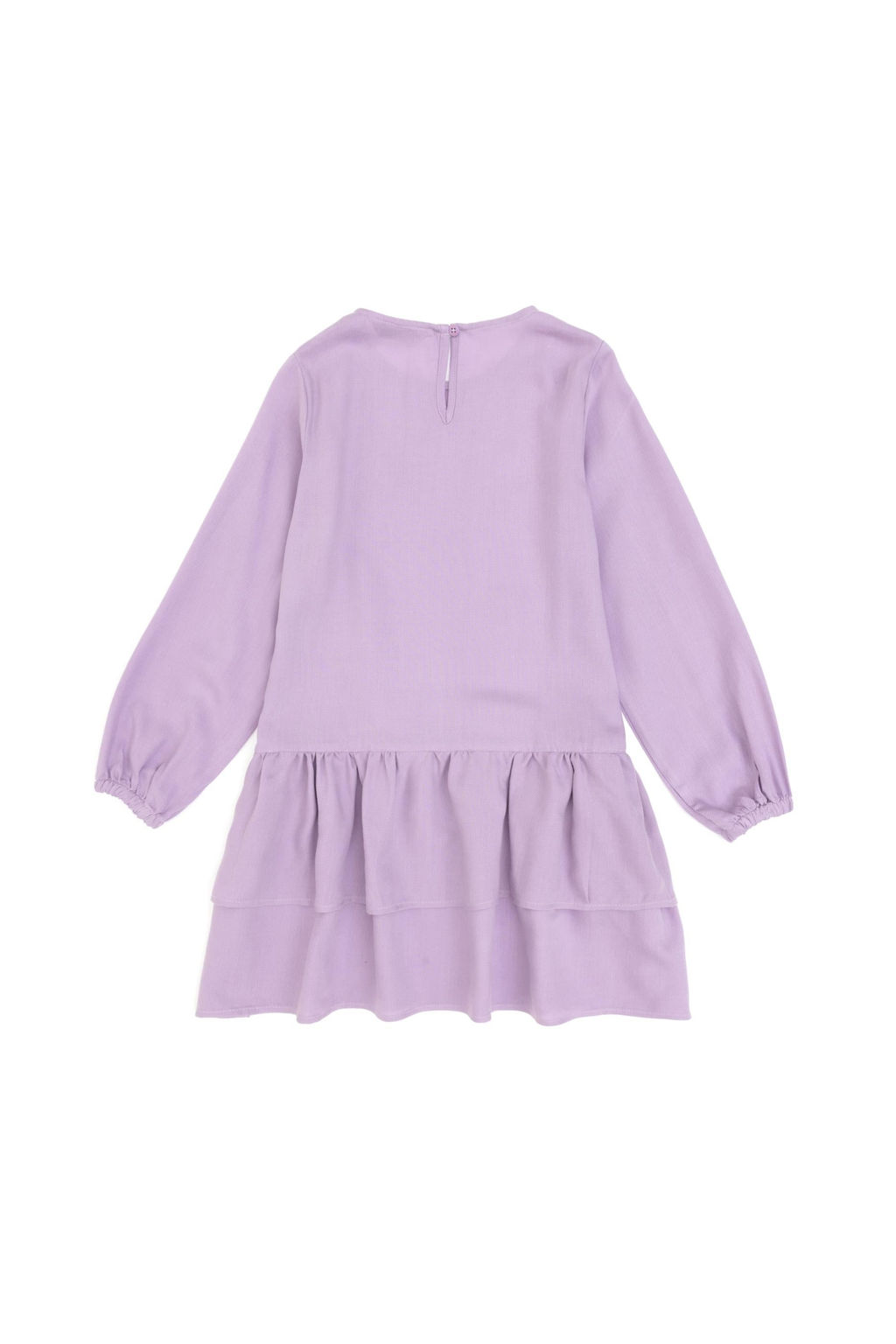 K_z _ocuk Lila Dokuma Elbise - U.s. polo assn фото 3